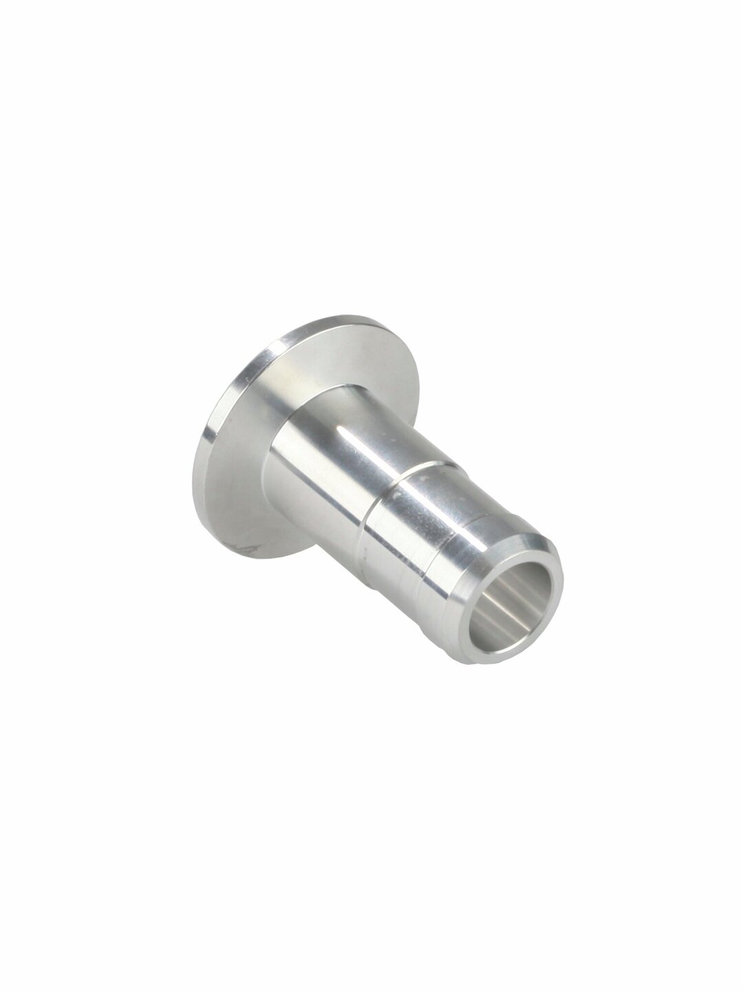 Small flange, aluminum, KF DN 25,with hose nipplefor tubing i.d. 19 - 20 mm