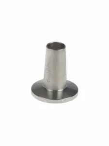 Small flange with male standard groundjoint, stainless steel, KF DN 10,NS 14/23