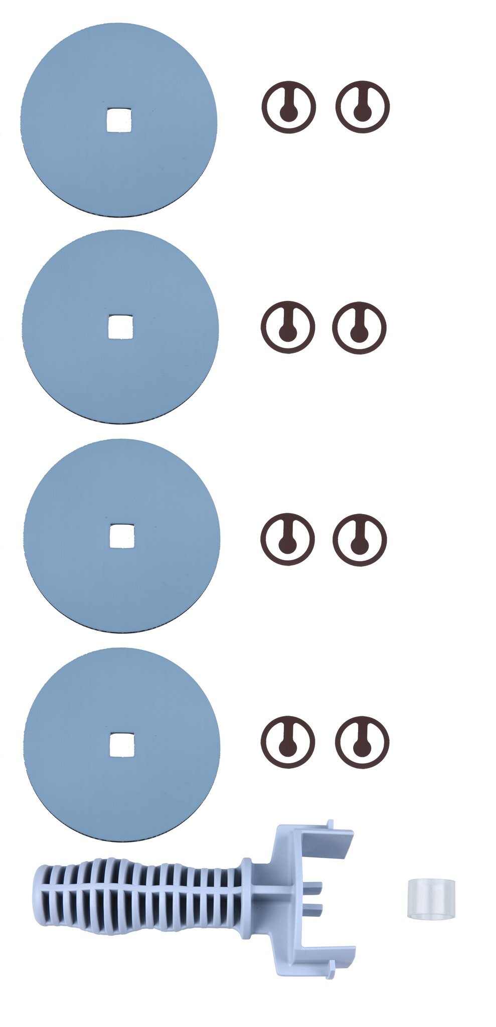 Set of diaphragms and valves for MD 1,MV 0.5