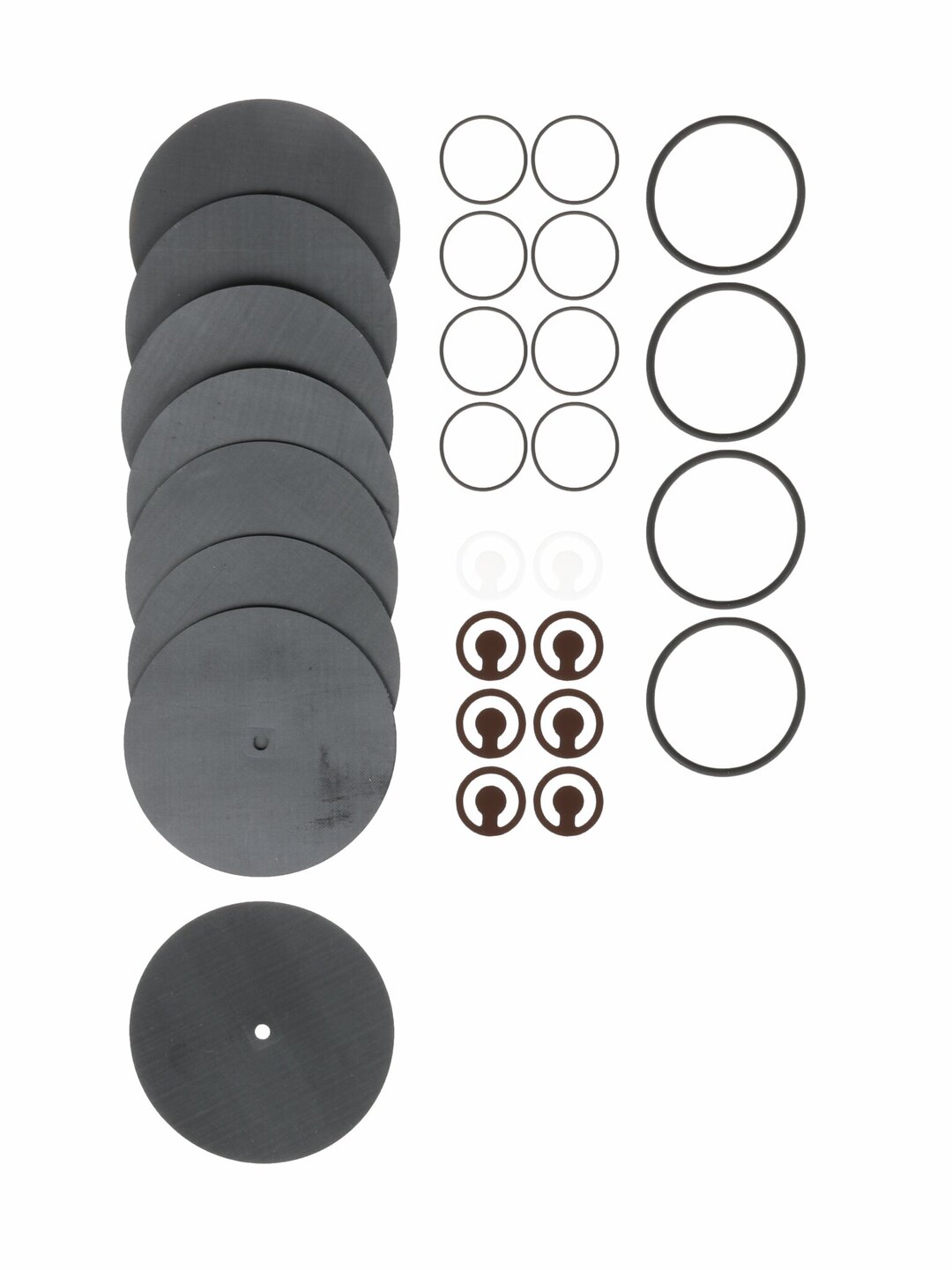 Set of diaphragms and valves for MD 4,valves FPM / PTFE