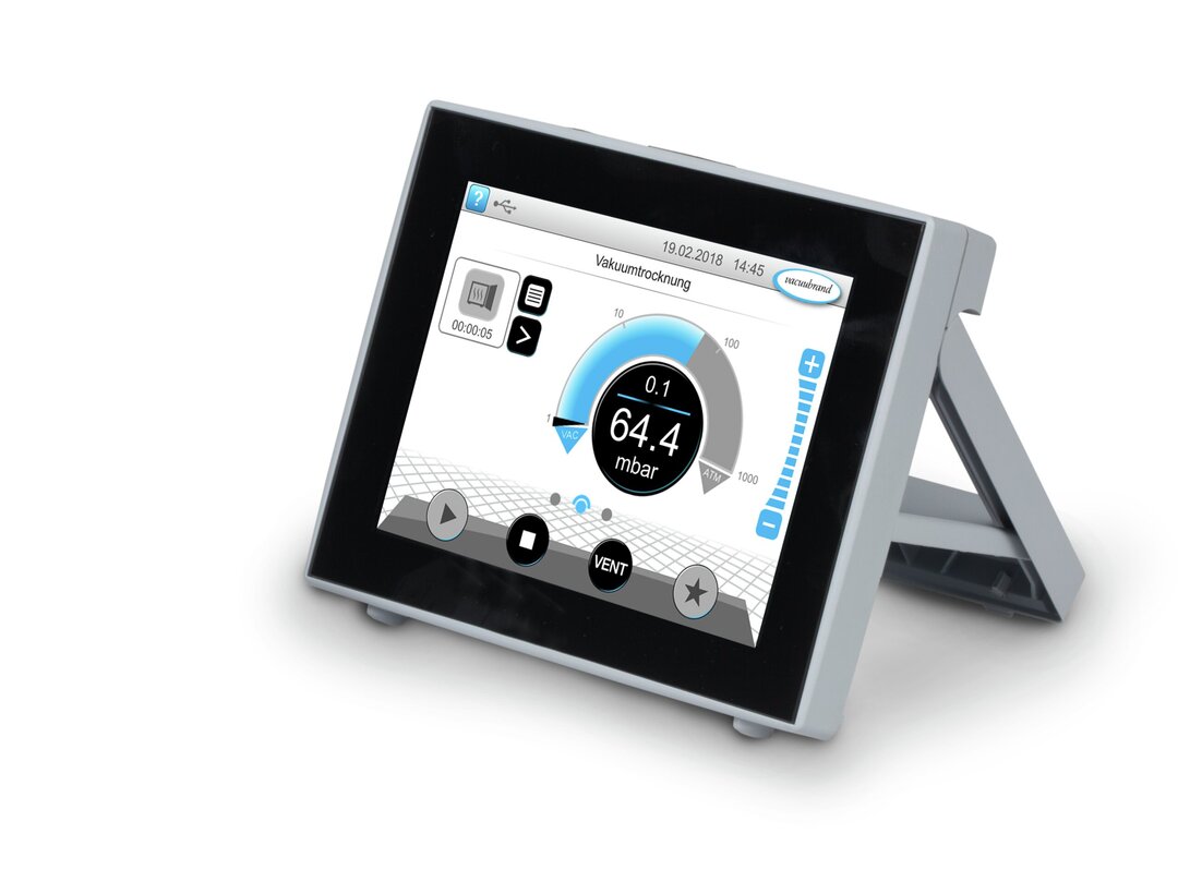 VACUU·SELECT vacuum controller,including sensor with air admittance valve,Extension cable VACUU·BUS lengt 2 m and power supply,100-230 V/50-60 Hz, plug CEE/CH/UK/US/AUS/CN