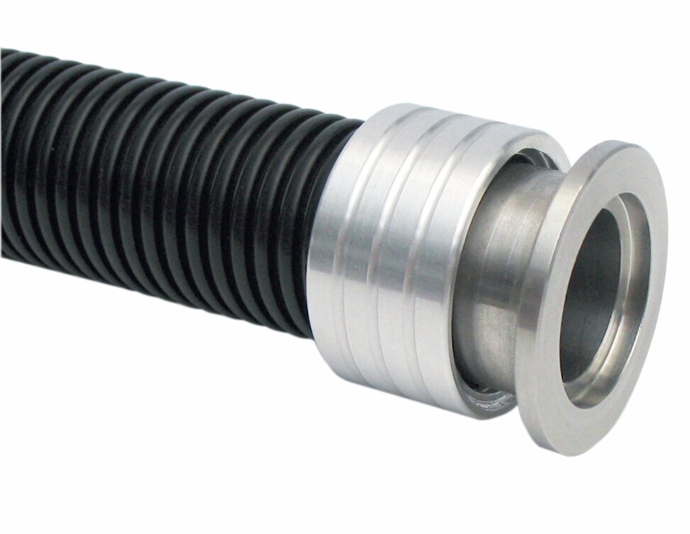 PTFE tubing antistatic, KF DN 16/500 mm